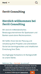 Mobile Screenshot of ferrit-consulting.de